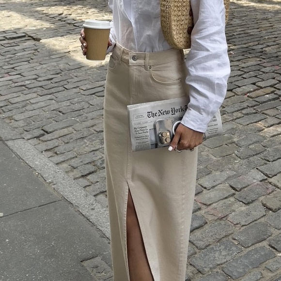 Still Here Panama jean skirt 26 - Picture 10 of 16